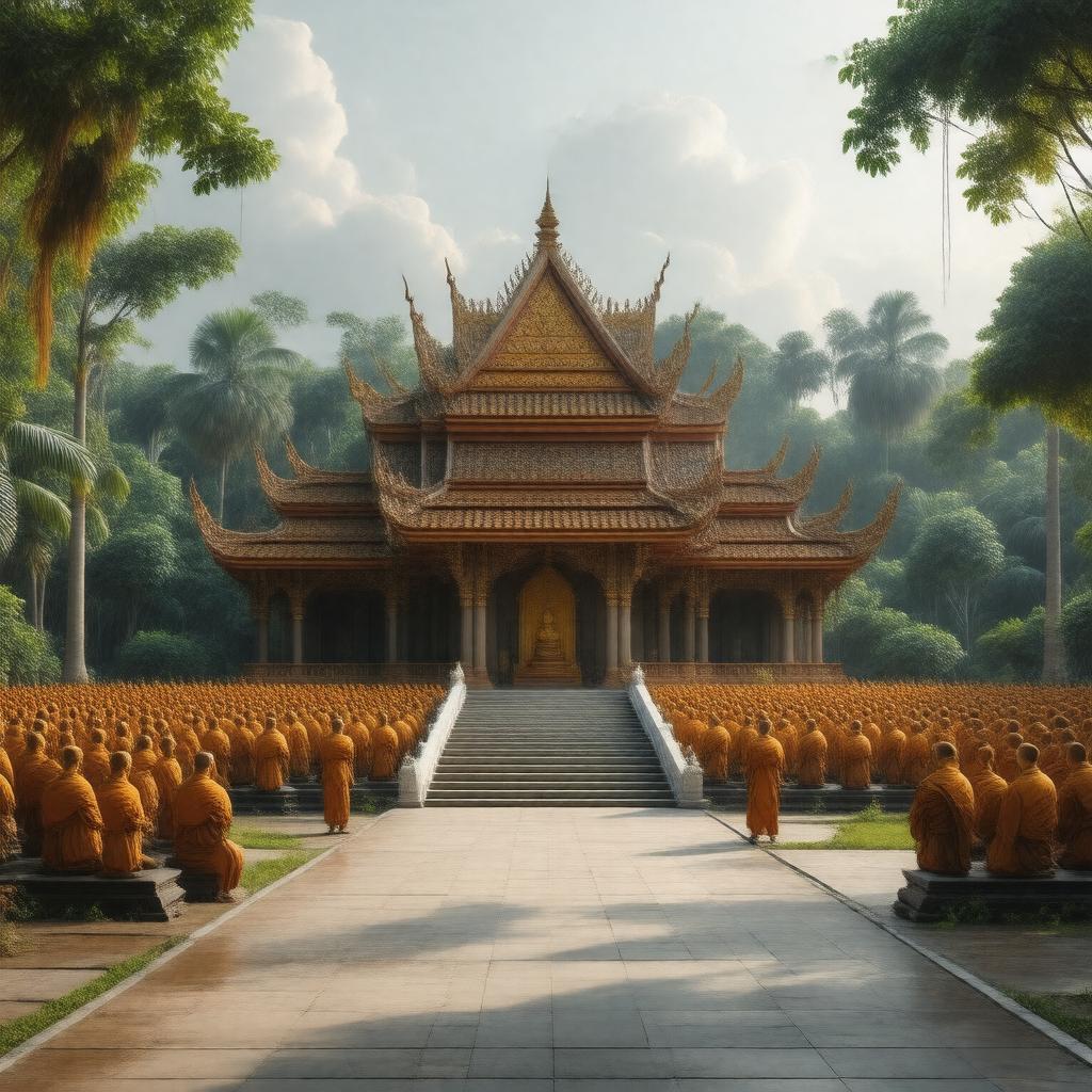 AI-created image of Theravada