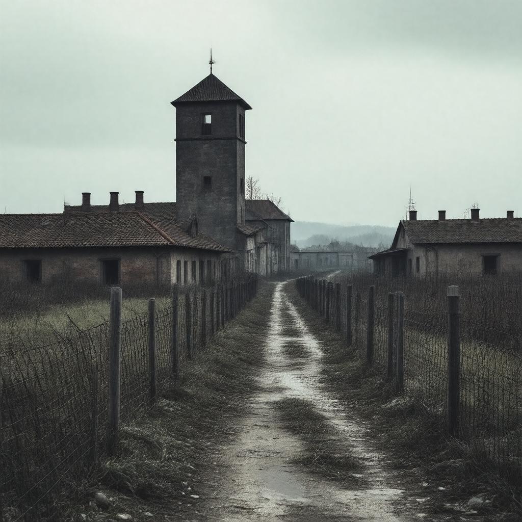 AI-created image of Theresienstadt concentration camp