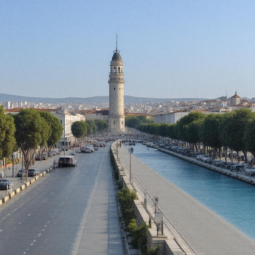 AI-created image of Thessaloniki