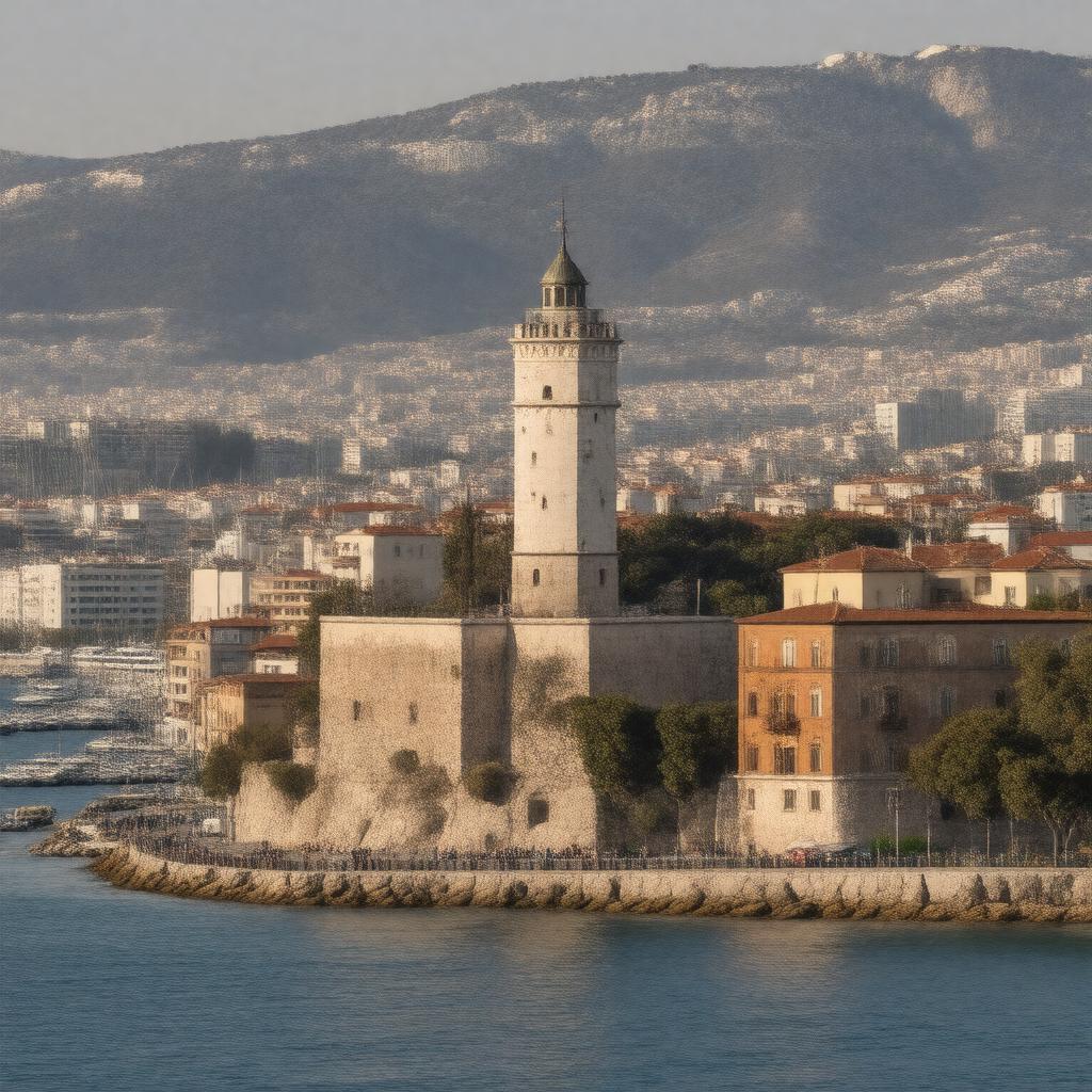 AI-created image of Thessaloniki, Greece