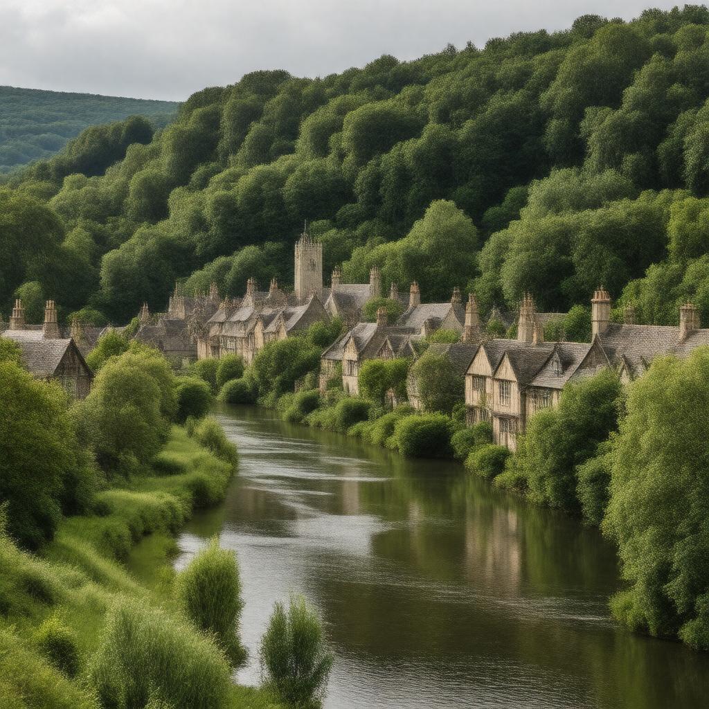 AI-created image of Thetford