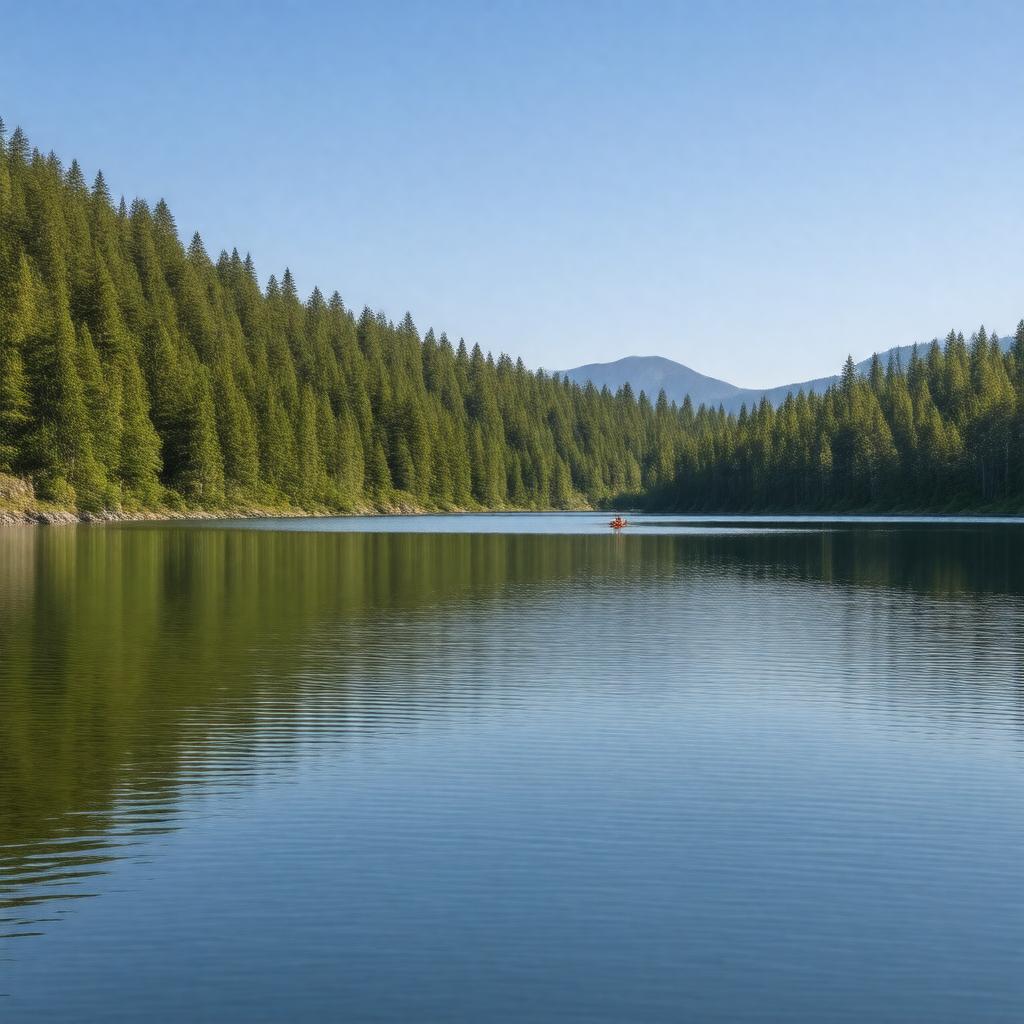 AI-created image of Thetis Lake