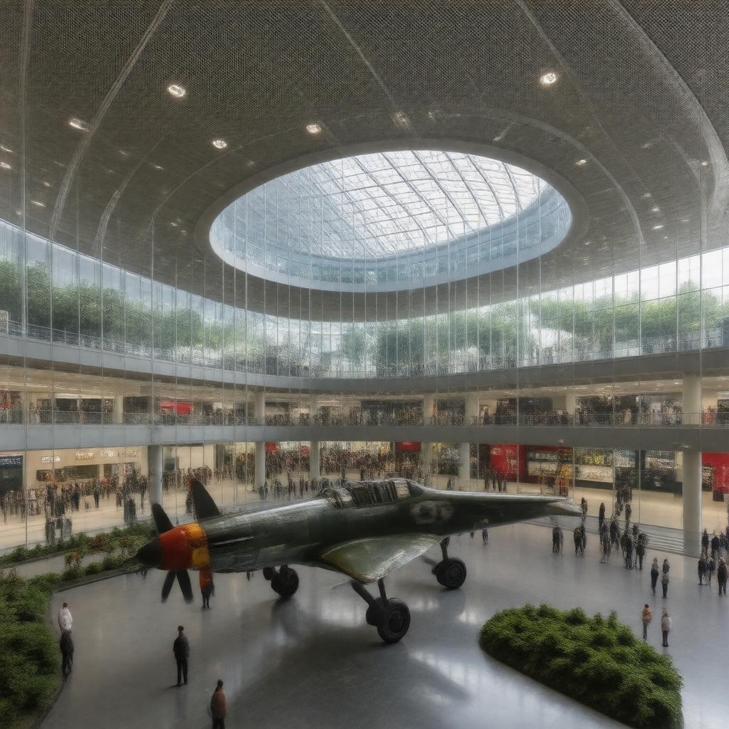 AI-created image of Thinktank, Birmingham Science Museum