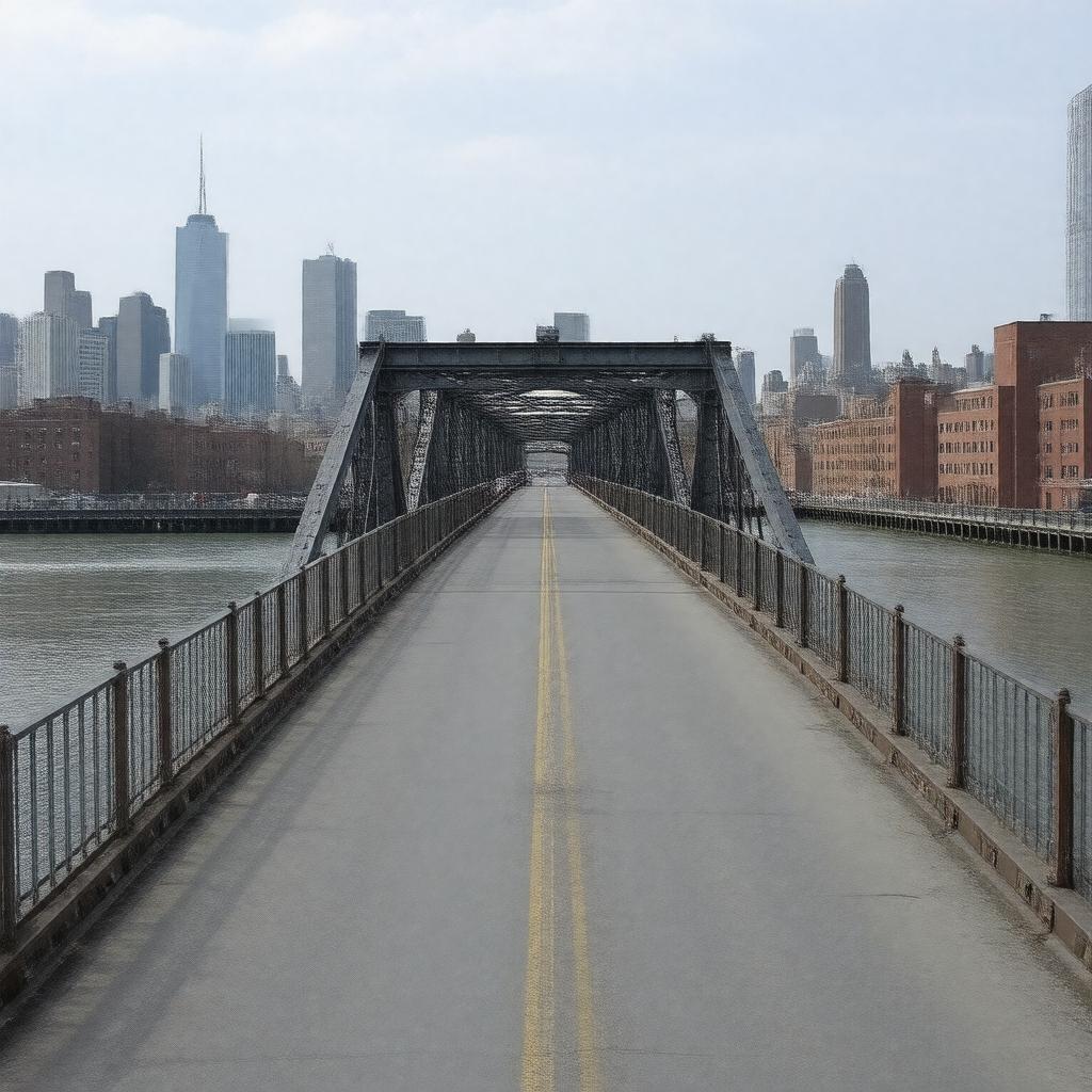 Click to view larger image AI-created image of Third Avenue Bridge