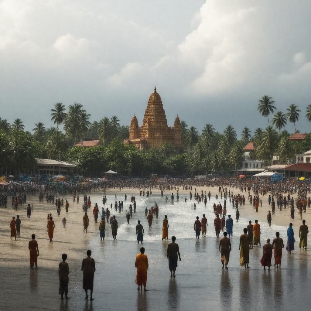 AI-created image of Thiruvananthapuram