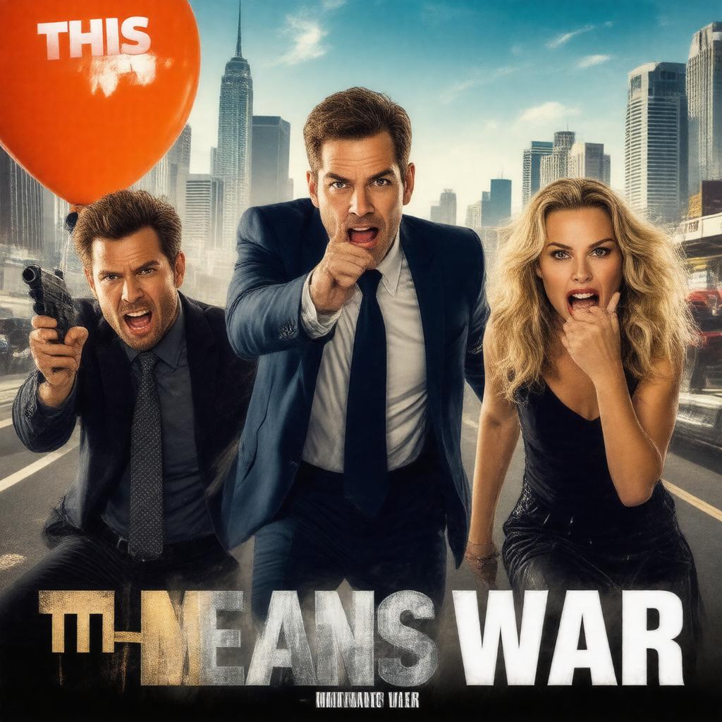 AI-created image of This Means War (2012 film)