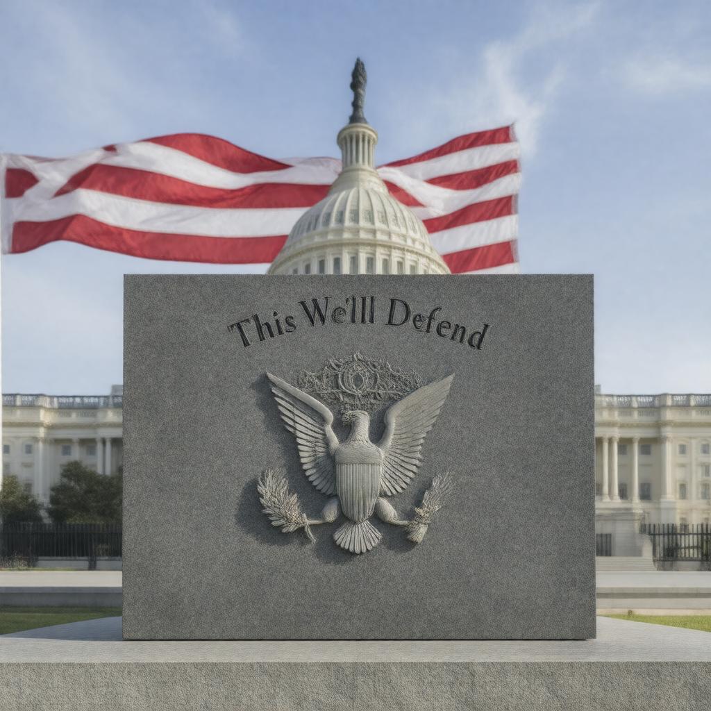 Click to view larger image AI-created image of This We'll Defend (Army)