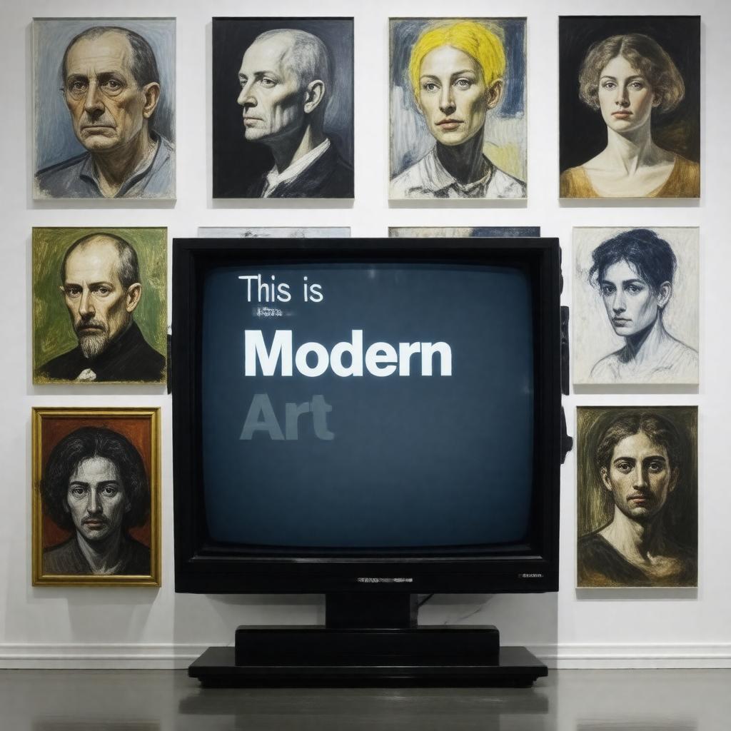 AI-created image of This is Modern Art (Channel 4)