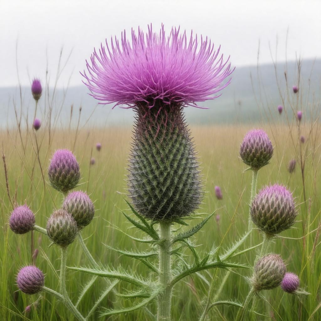 AI-created image of Thistle