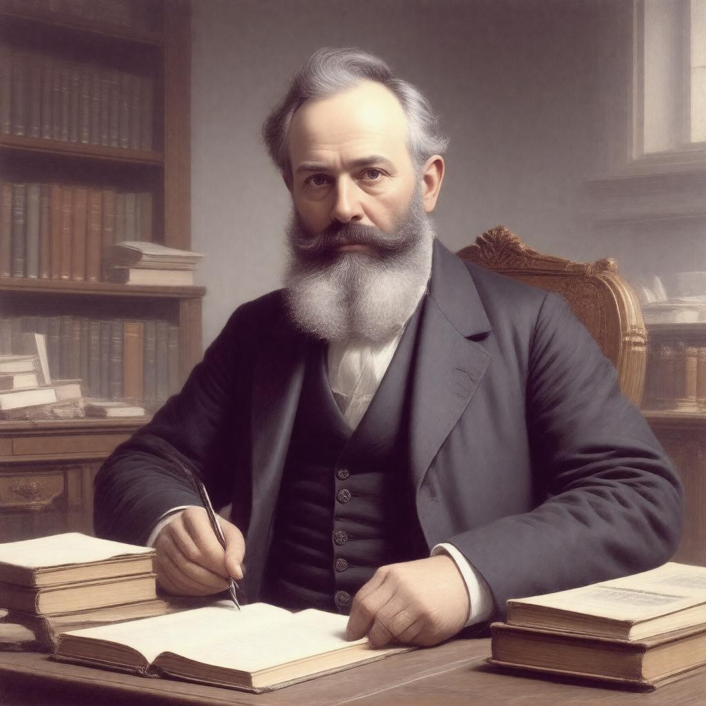 AI-created image of Thomas Anthony Trollope