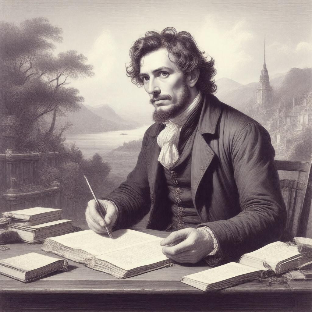 AI-created image of Thomas Campbell