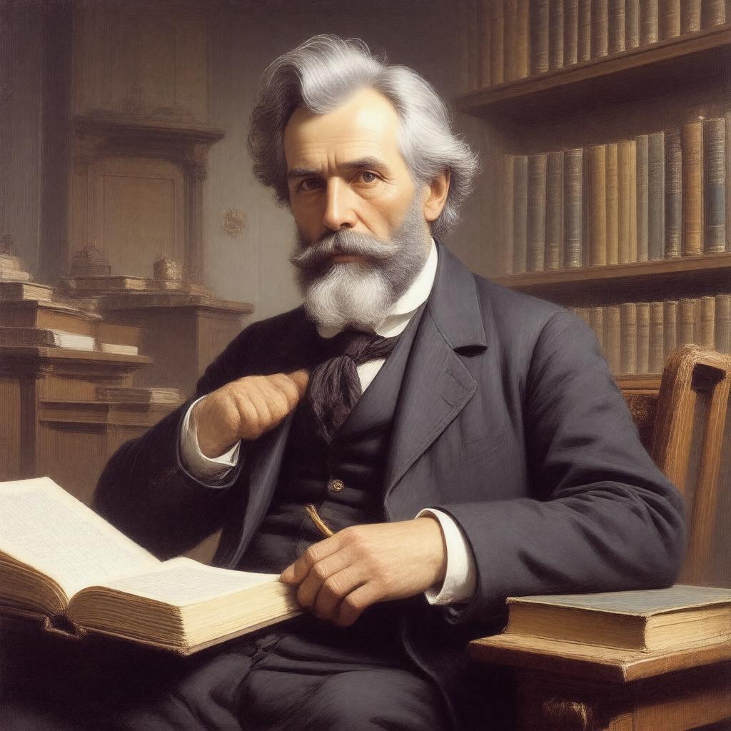 AI-created image of Thomas Carlyle