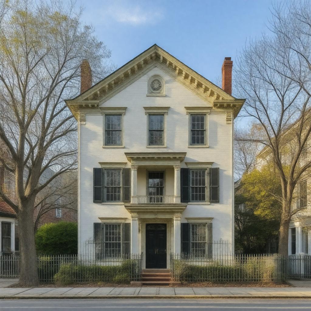 AI-created image of Thomas Cooke House