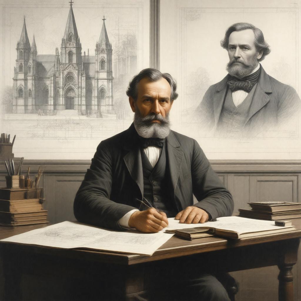 AI-created image of Thomas Crane