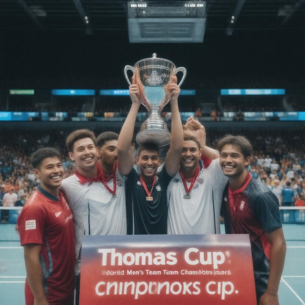 AI-created image of Thomas Cup