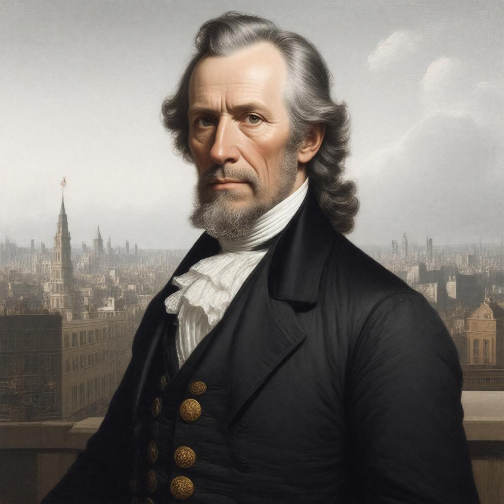 AI-created image of Thomas Cushing