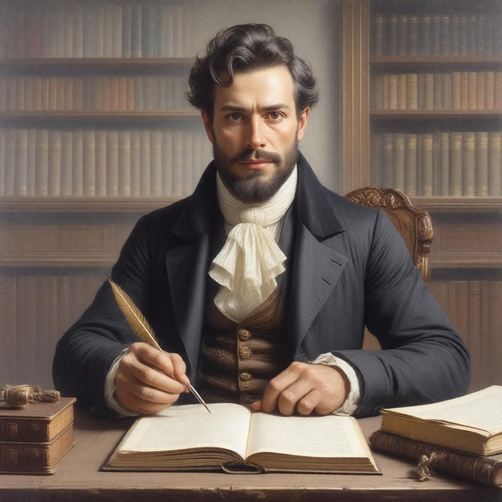 AI-created image of Thomas Day