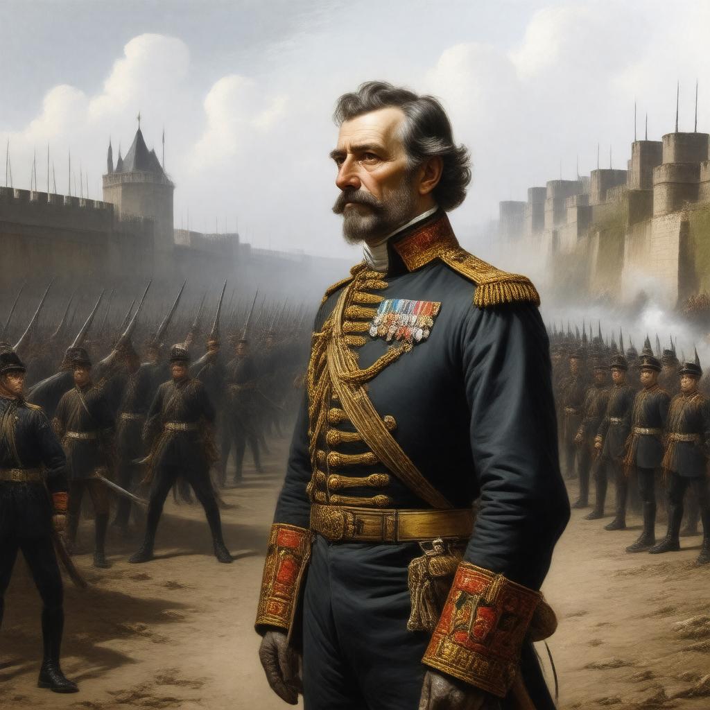 AI-created image of Thomas Desaguliers