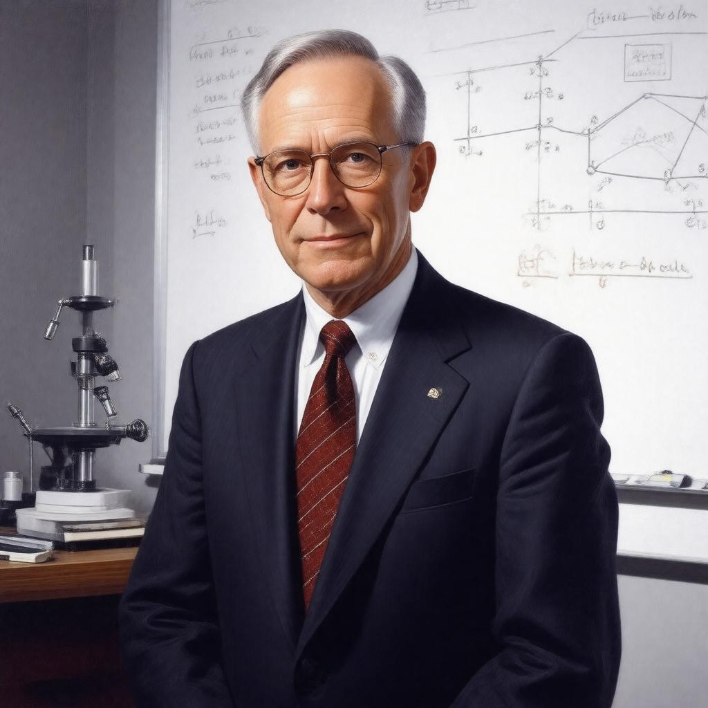 AI-created image of Thomas F. Rosenbaum