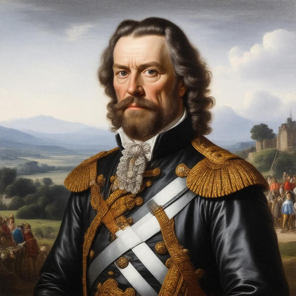 AI-created image of Thomas Fairfax