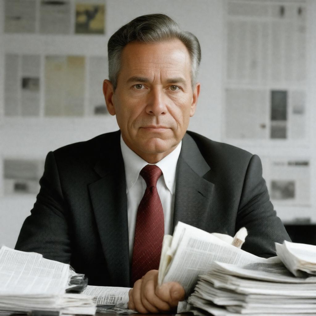 AI-created image of Thomas Farragher