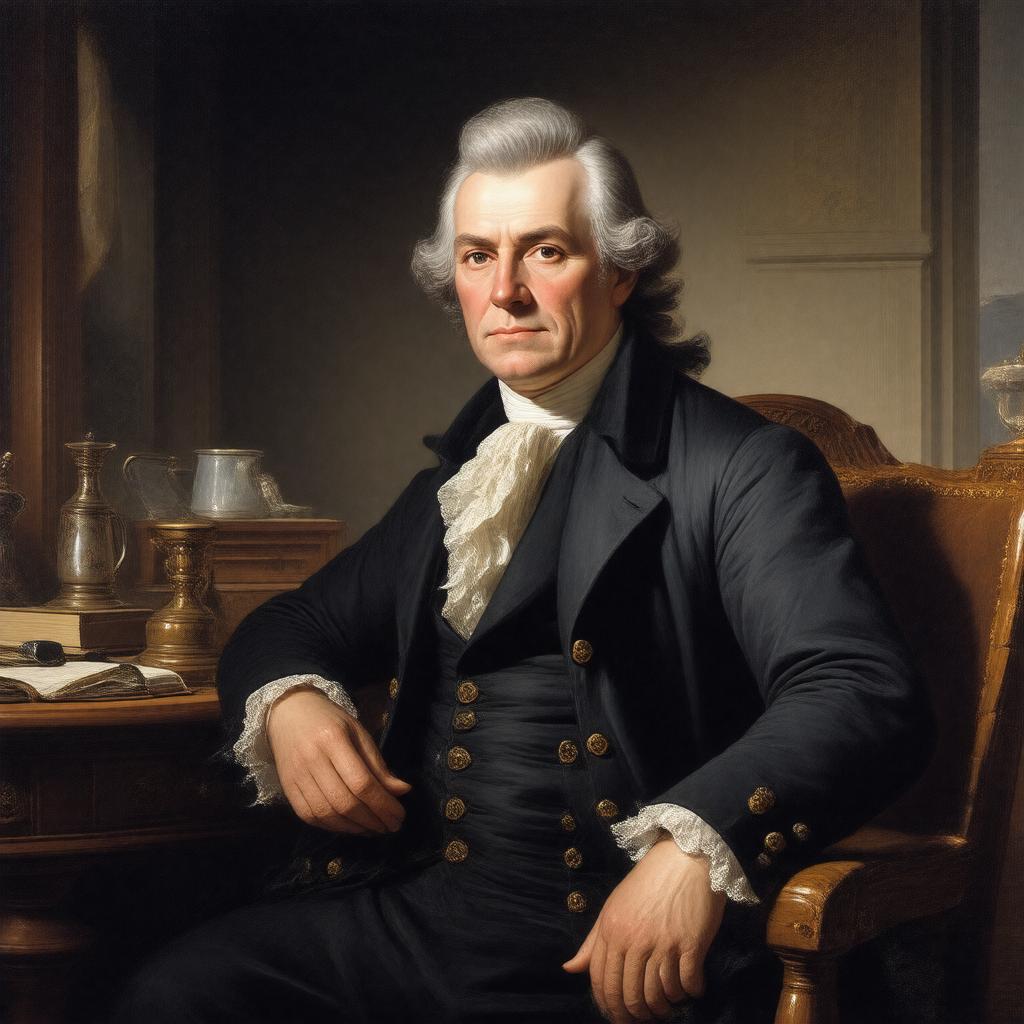 AI-created image of Thomas Fitzsimons