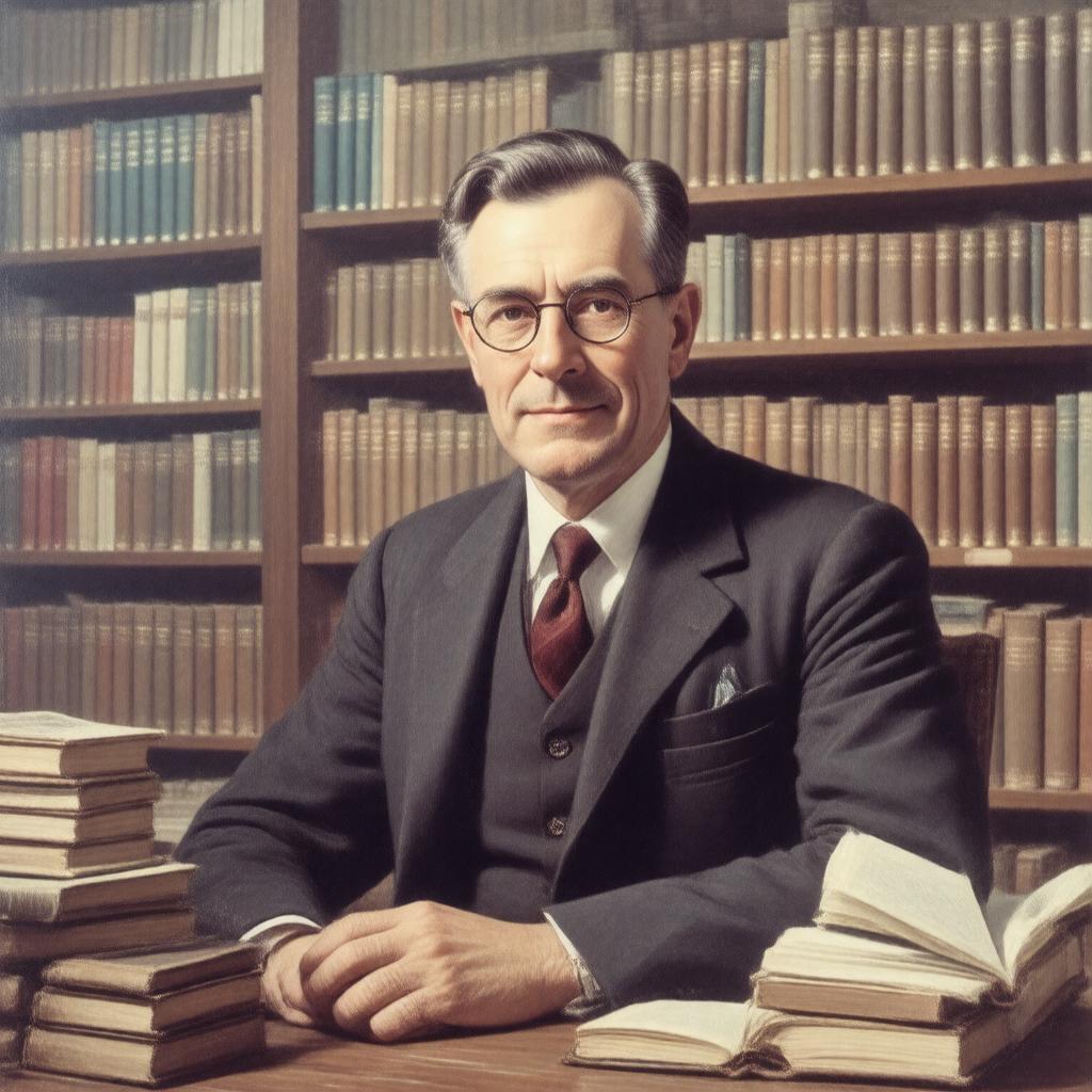 AI-created image of Thomas Flanagan