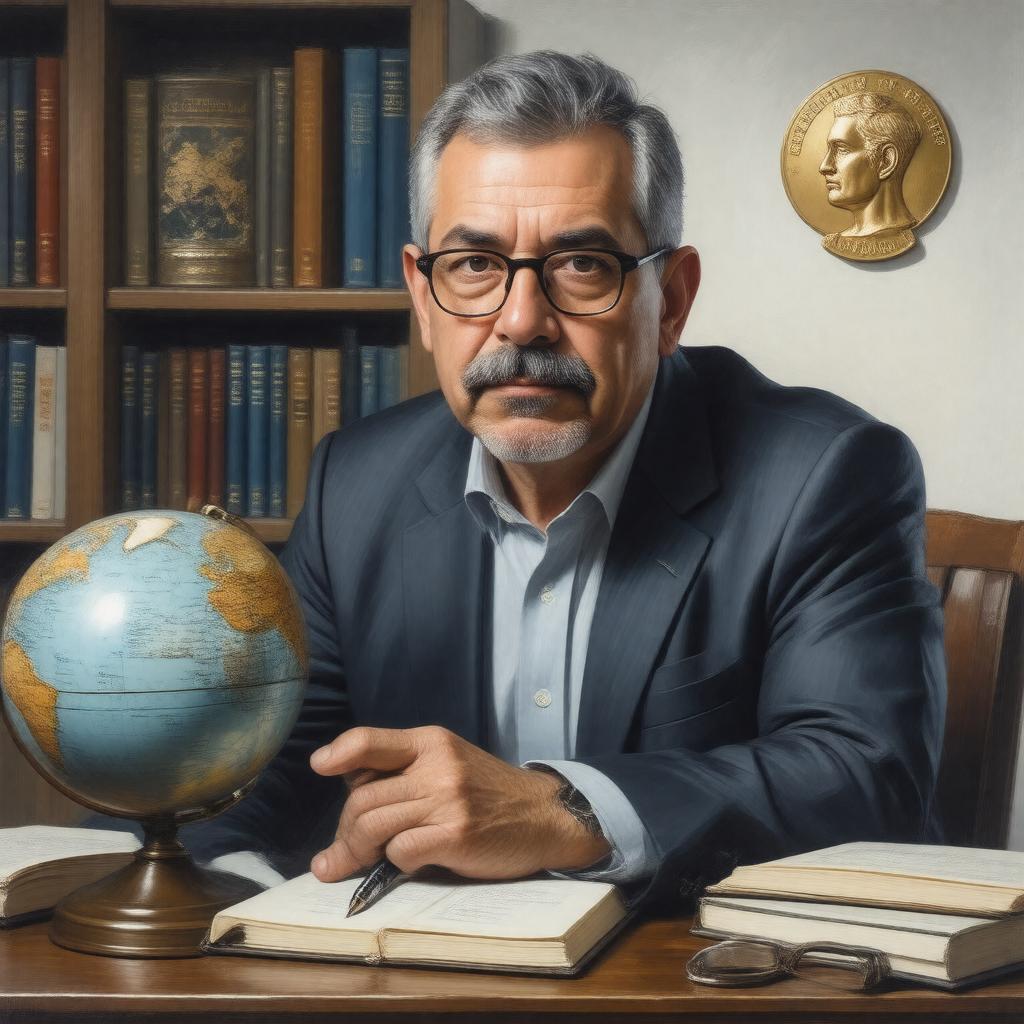AI-created image of Thomas Friedman