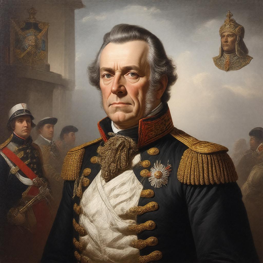 AI-created image of Thomas Gage