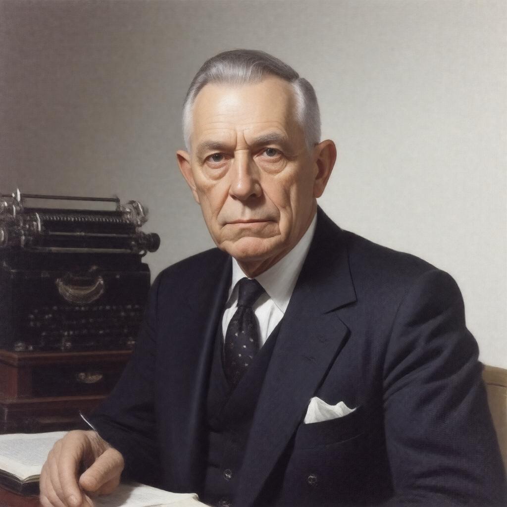 AI-created image of Thomas Guinzburg