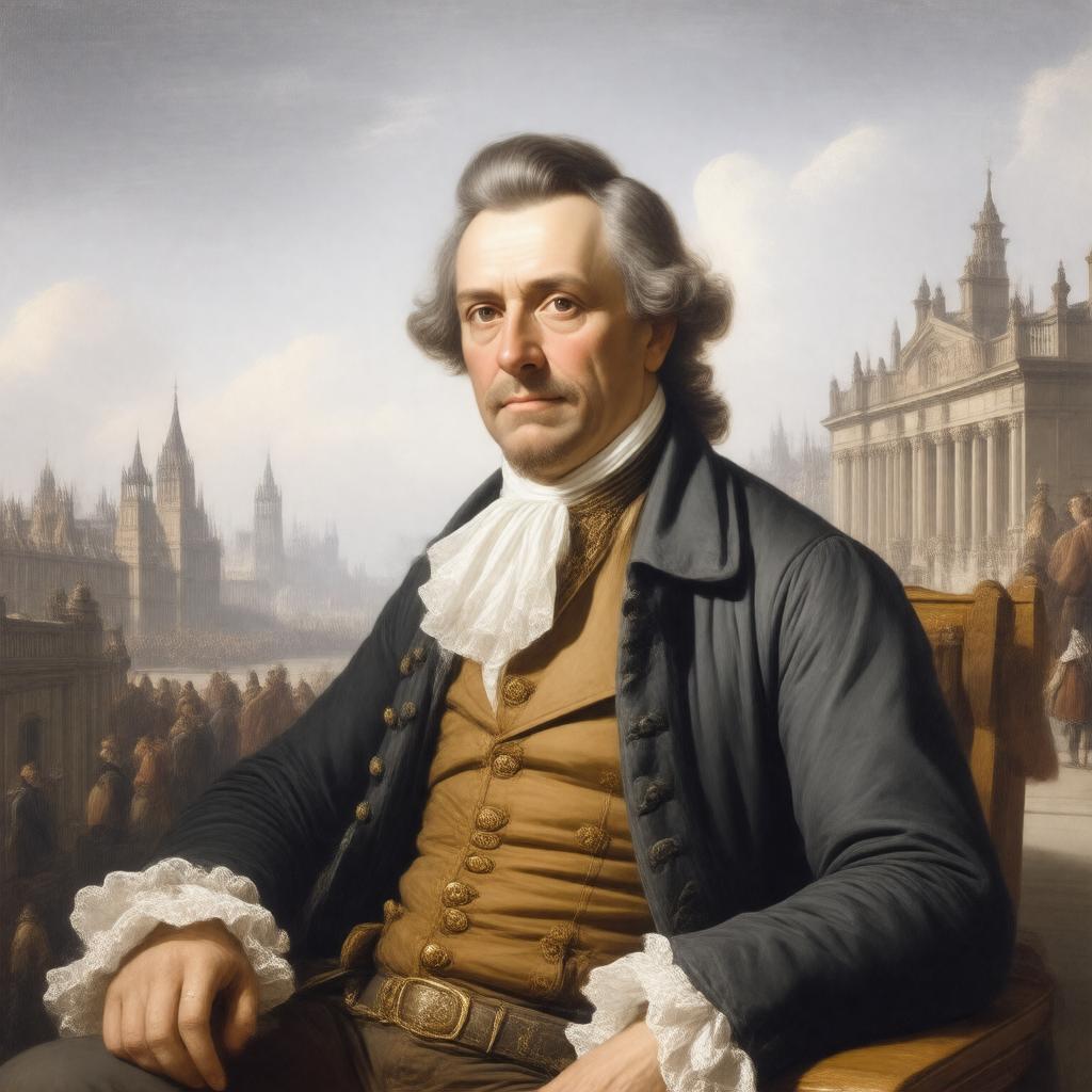 Click to view larger image AI-created image of Thomas Guy