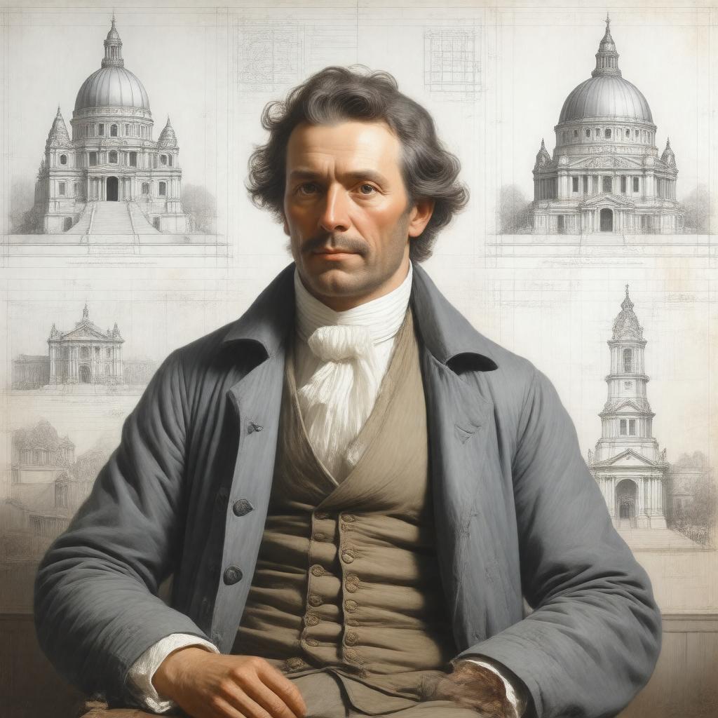 AI-created image of Thomas Hardwick