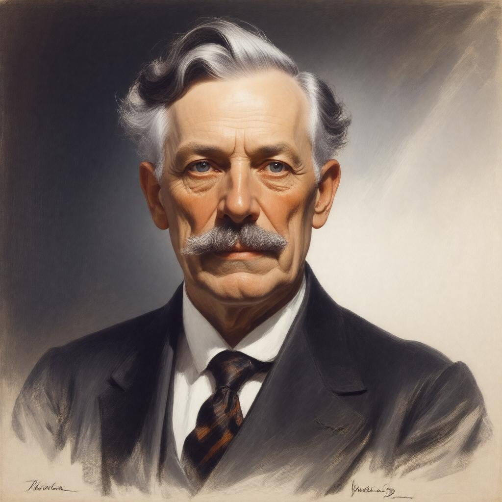 AI-created image of Thomas Hart Benton