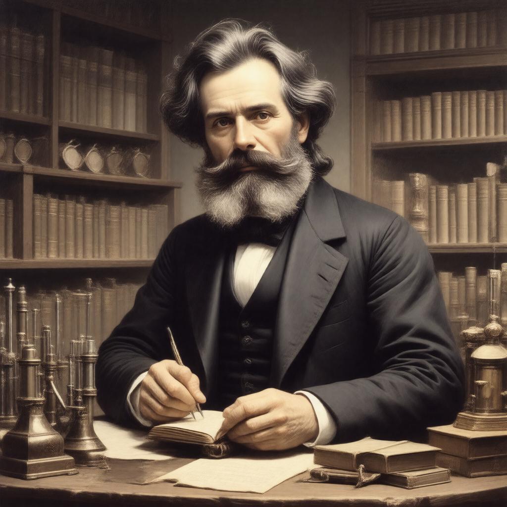 AI-created image of Thomas Henry Huxley