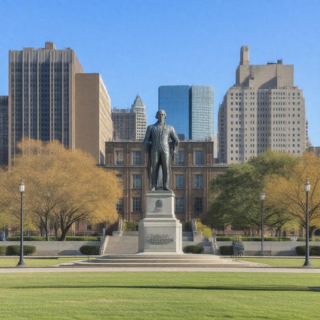 AI-created image of Thomas Jefferson University