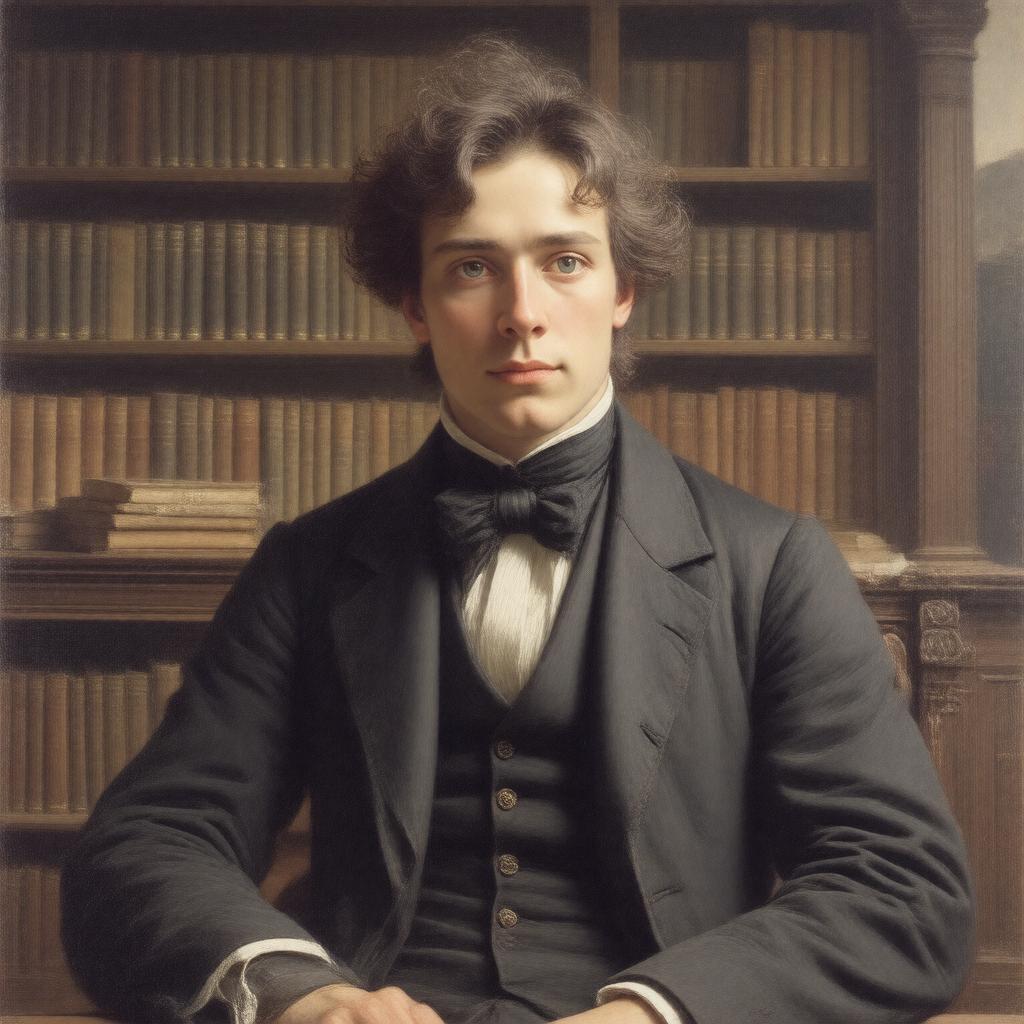 AI-created image of Thomas Keats