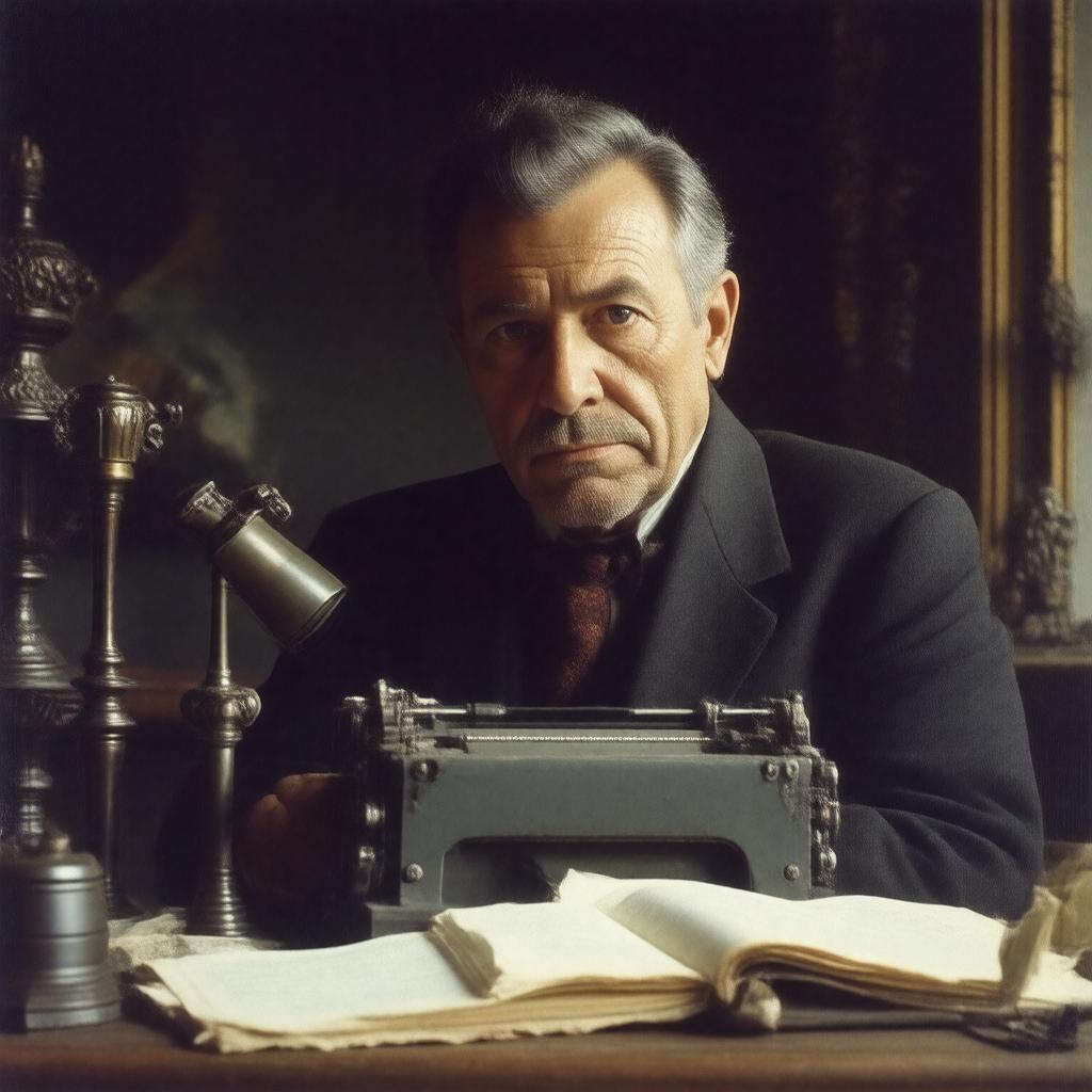 AI-created image of Thomas Lanier Williams III