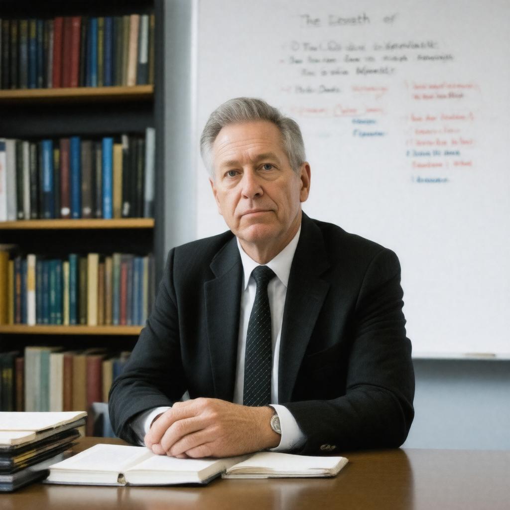 Click to view larger image AI-created image of Thomas M. Nichols