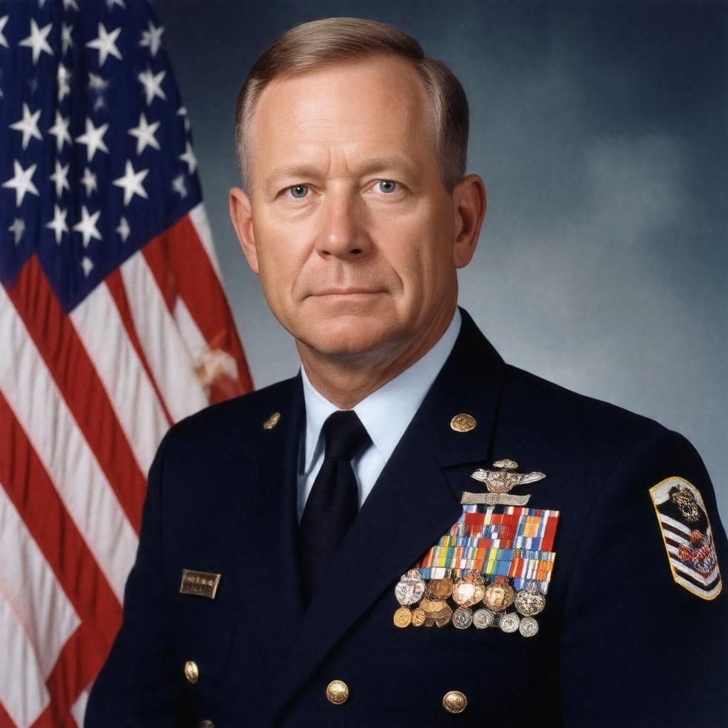 AI-created image of Thomas P. Stafford