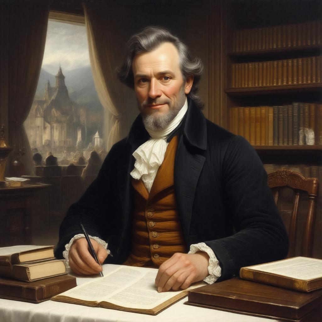 Click to view larger image AI-created image of Thomas Poole