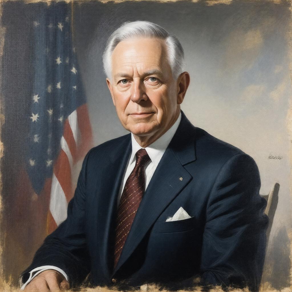 AI-created image of Thomas R. Marshall