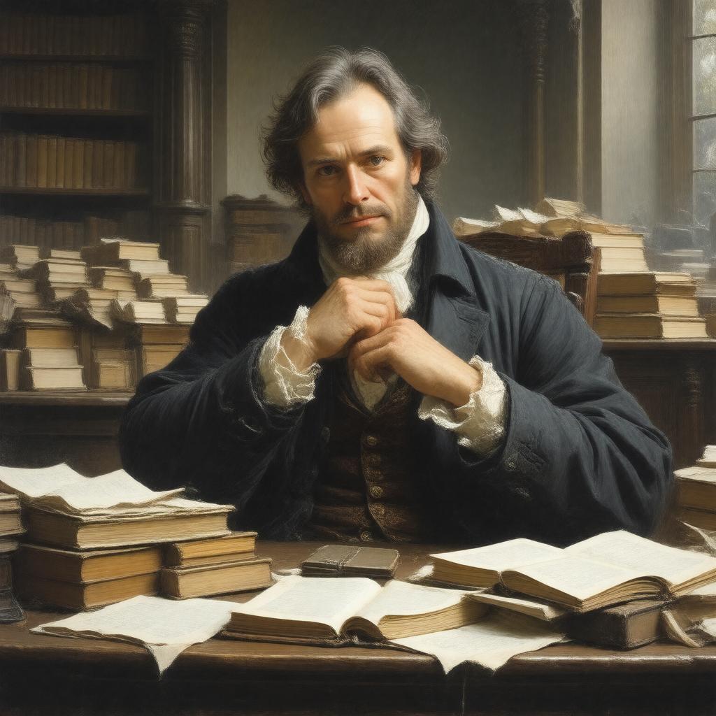 AI-created image of Thomas Reid