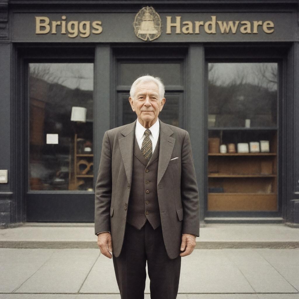 AI-created image of Thomas S. Briggs