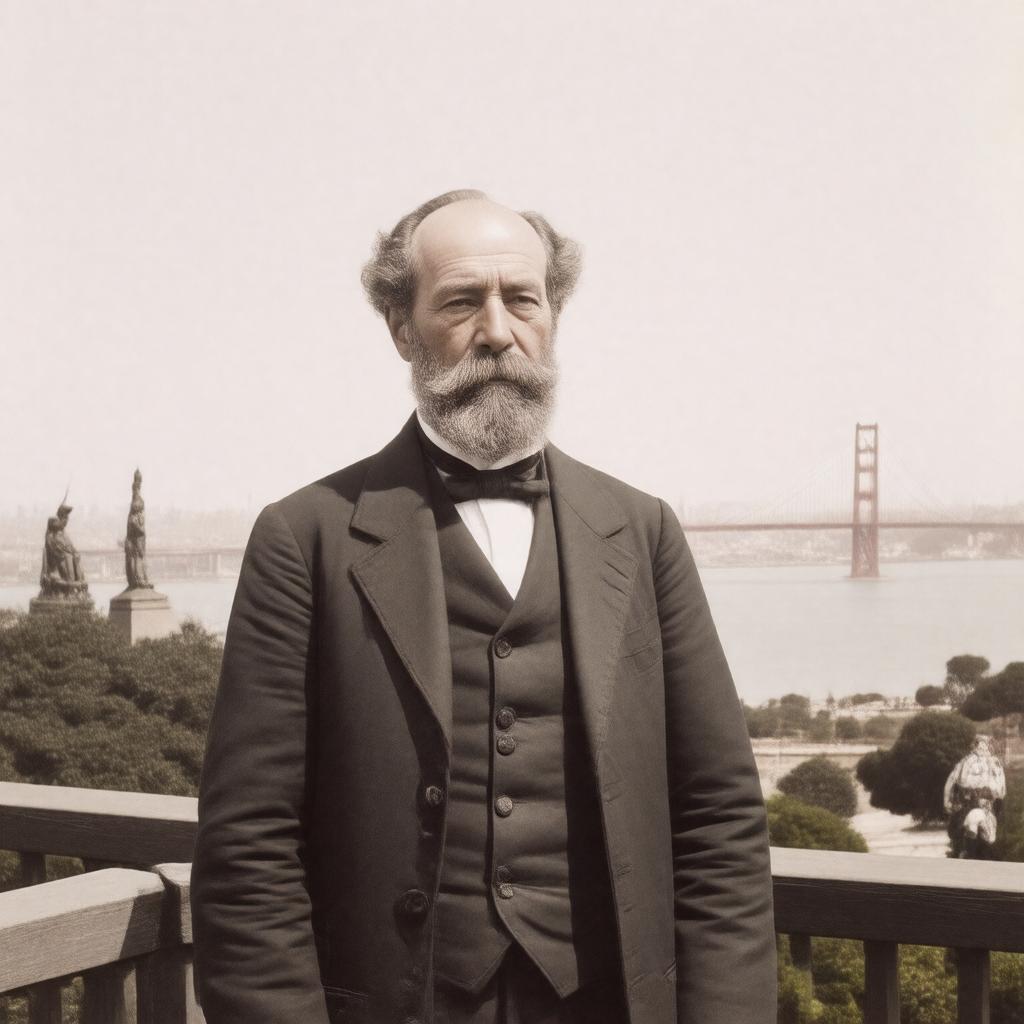 AI-created image of Thomas Starr King