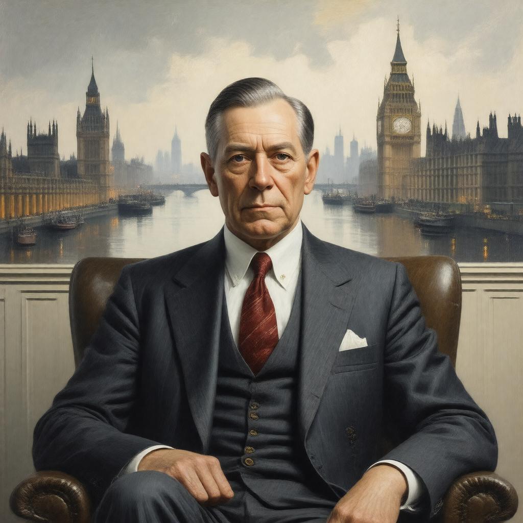 AI-created image of Thomas Stearns Eliot