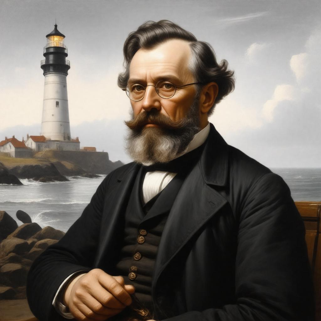 AI-created image of Thomas Stevenson