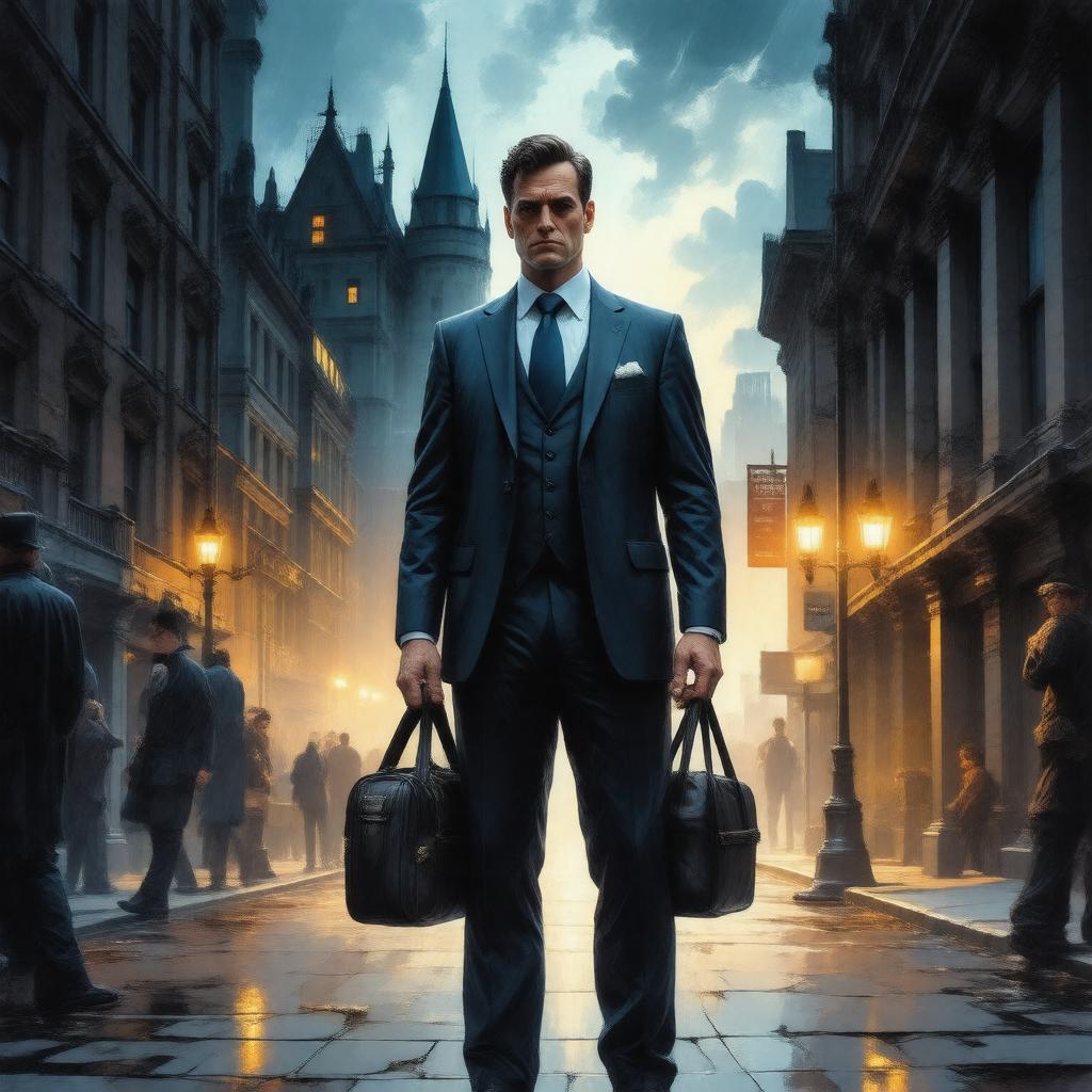 AI-created image of Thomas Wayne