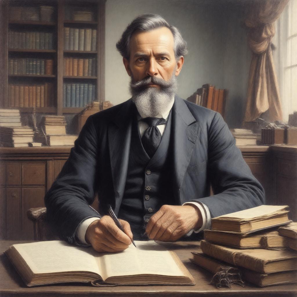 AI-created image of Thomas Wentworth Higginson