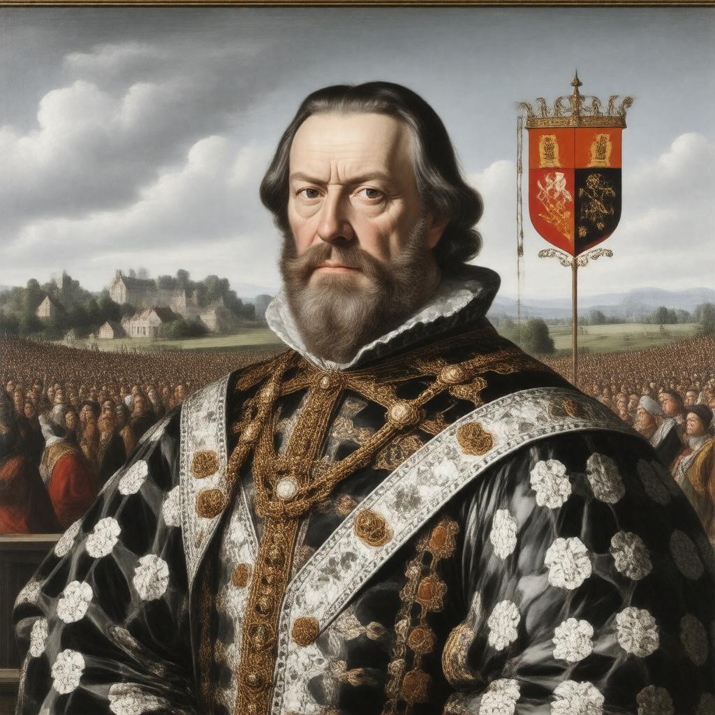 Click to view larger image AI-created image of Thomas West, 3rd Baron De La Warr