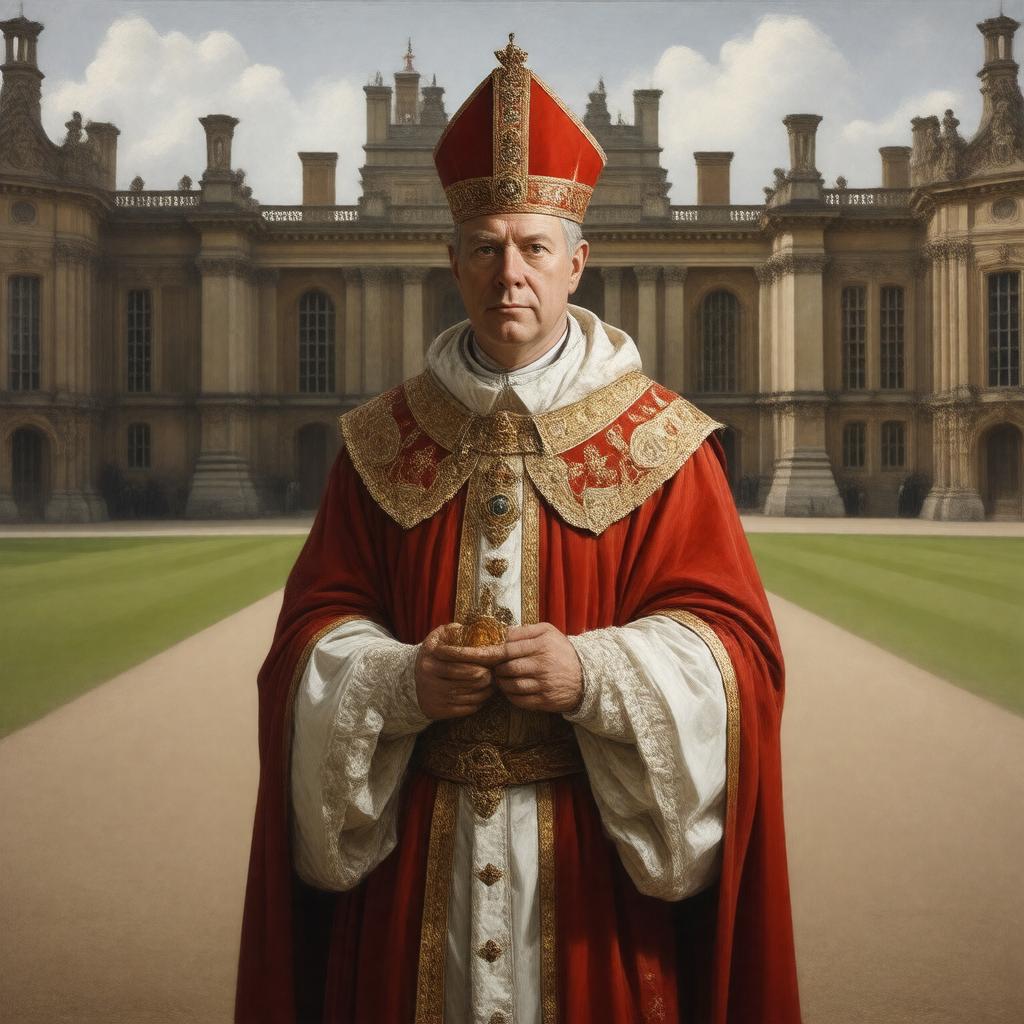 AI-created image of Thomas Wolsey